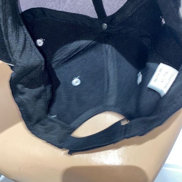 I'm the BOSS Men's Black Cotton Strapback Baseball Cap Hat Adjustable One Size - Picture 9 of 10